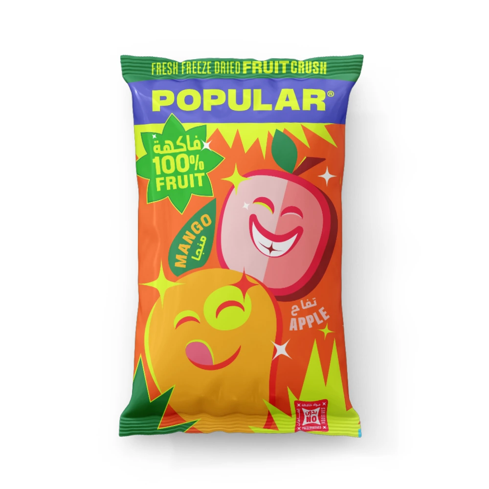 Fruit Crush mango apple pouch