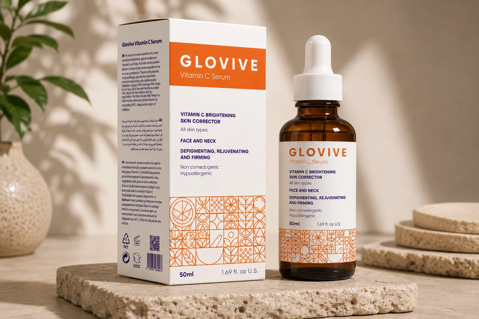 Glovive packaging