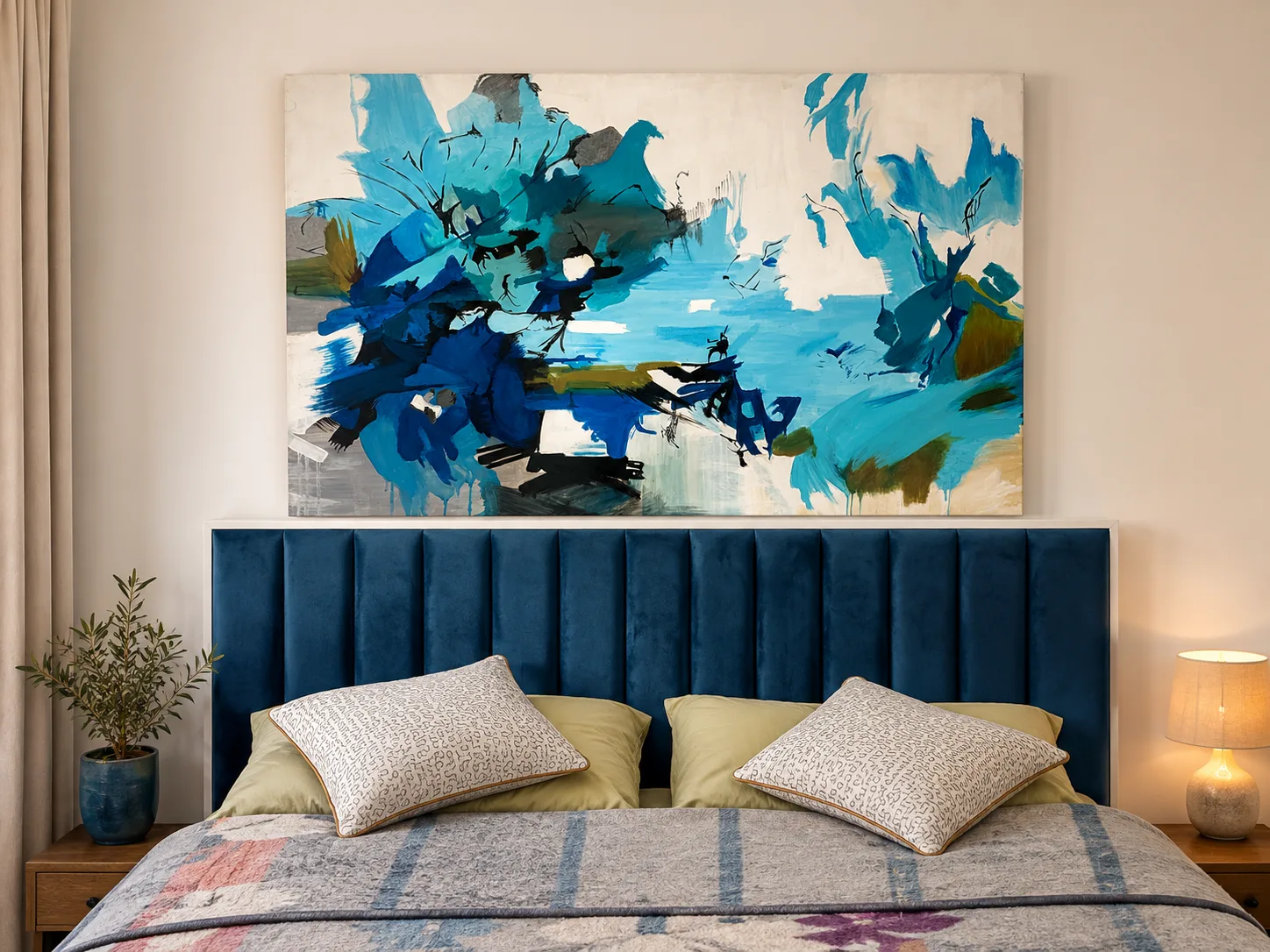 The Sea Remembers, Acrylic on canvas