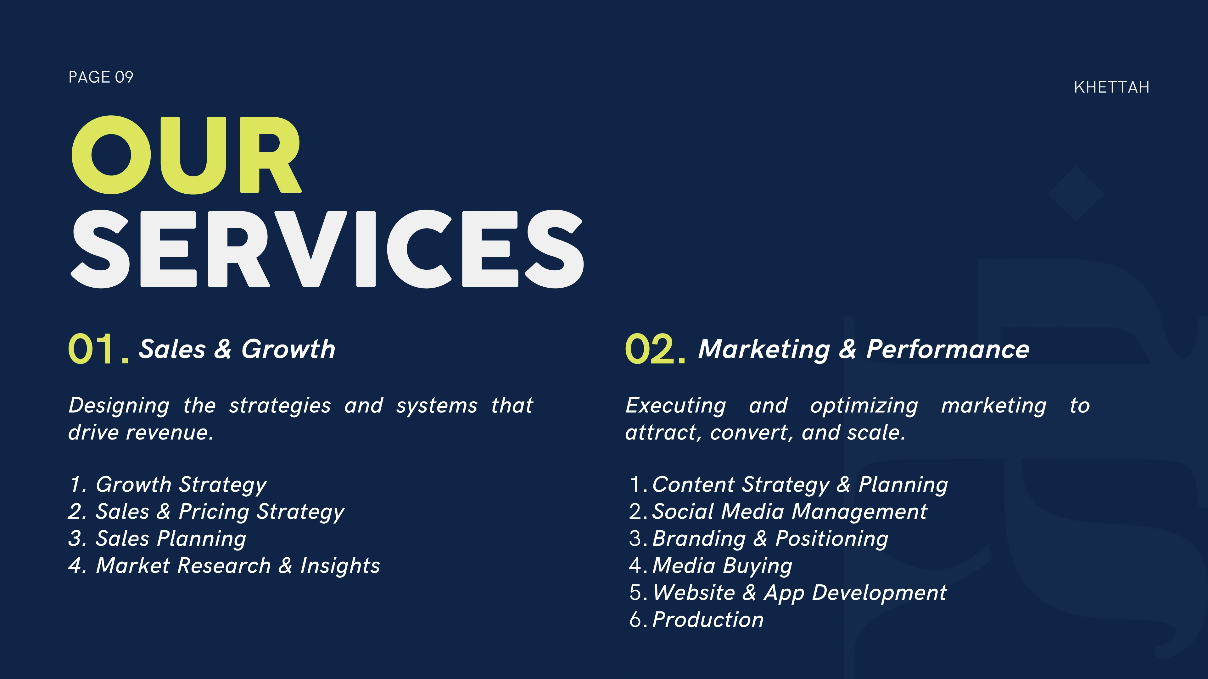 Khettah company profile page 9