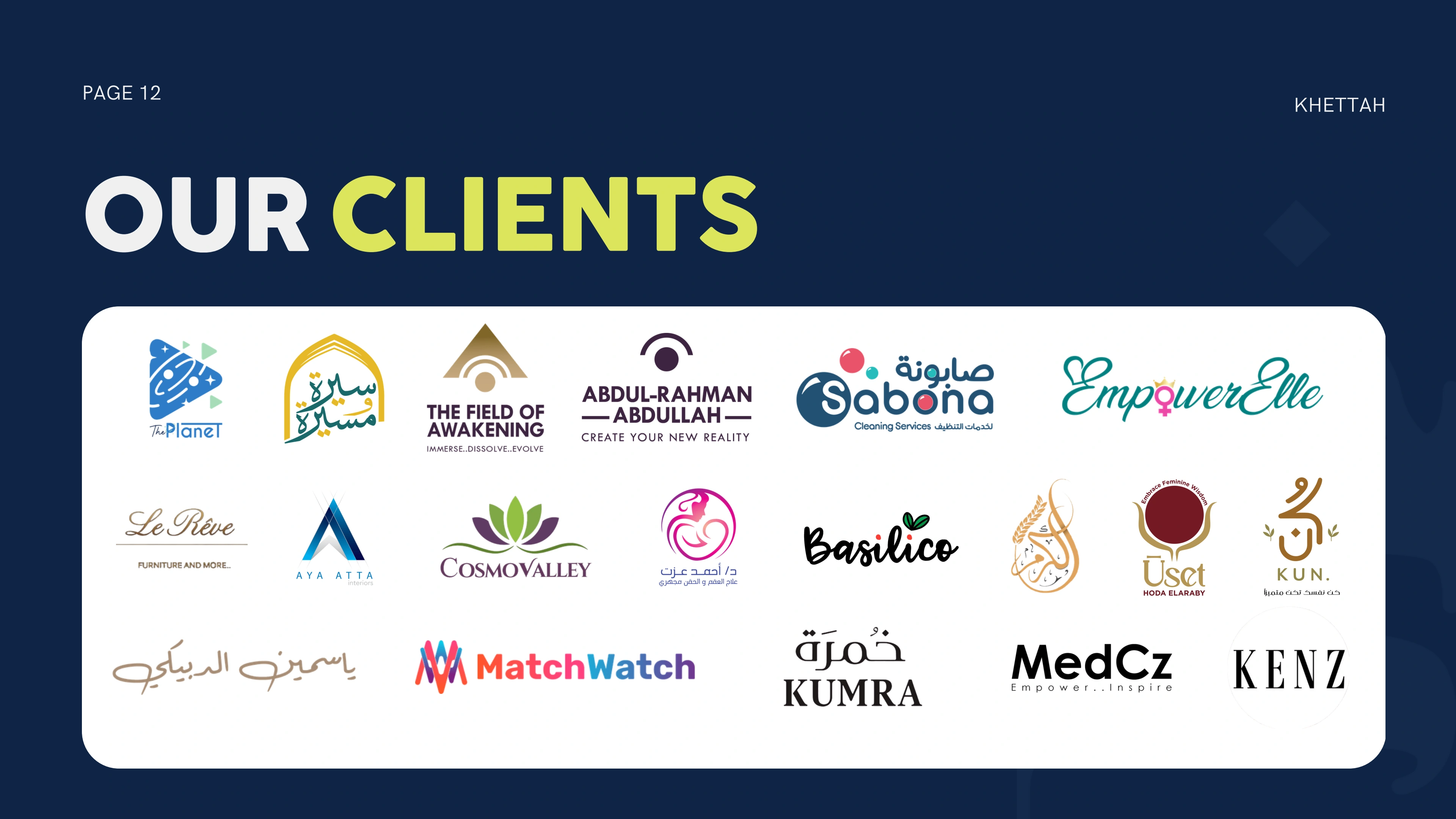 Khettah company profile page 12