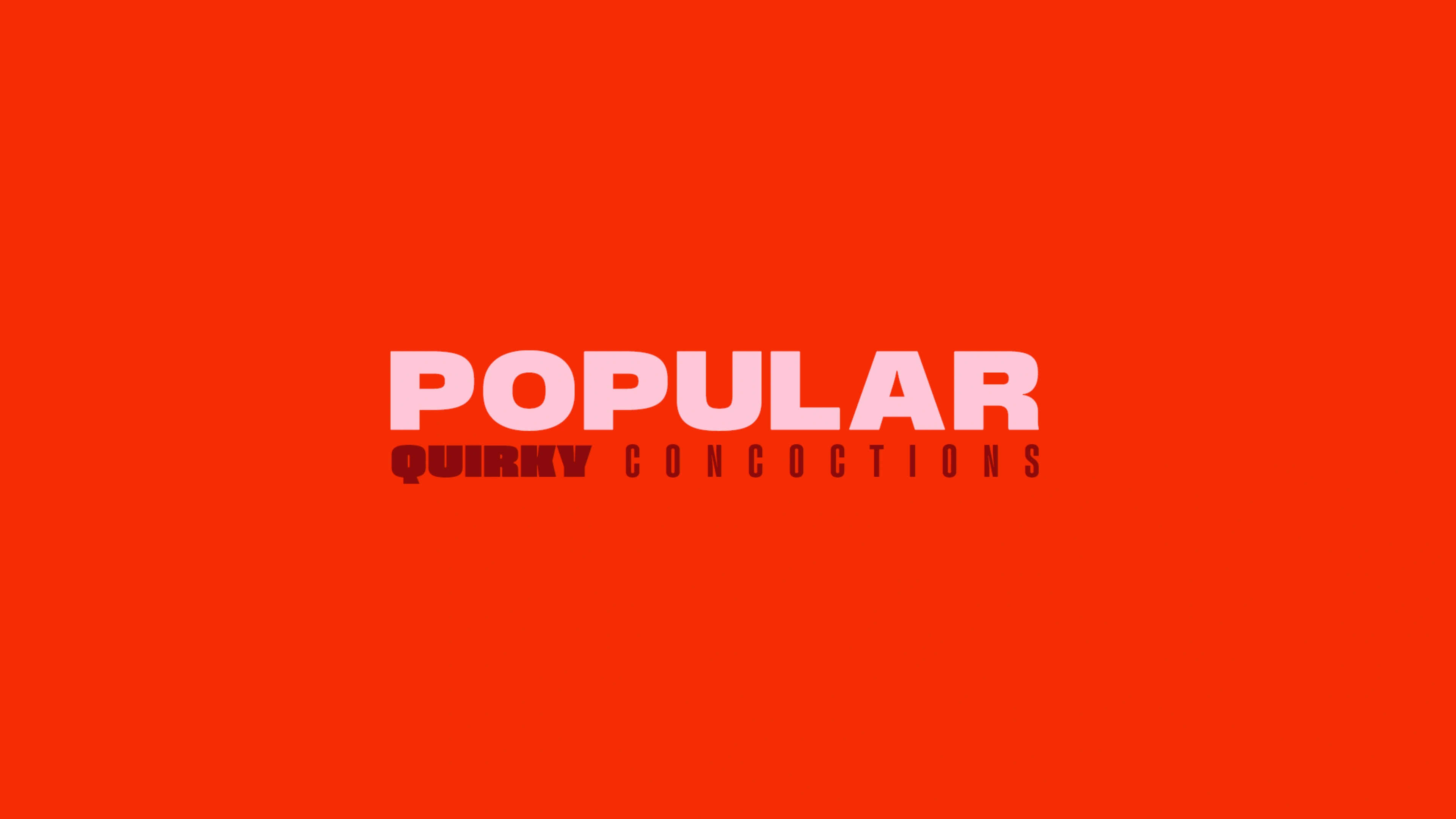 Popular brand presentation cover