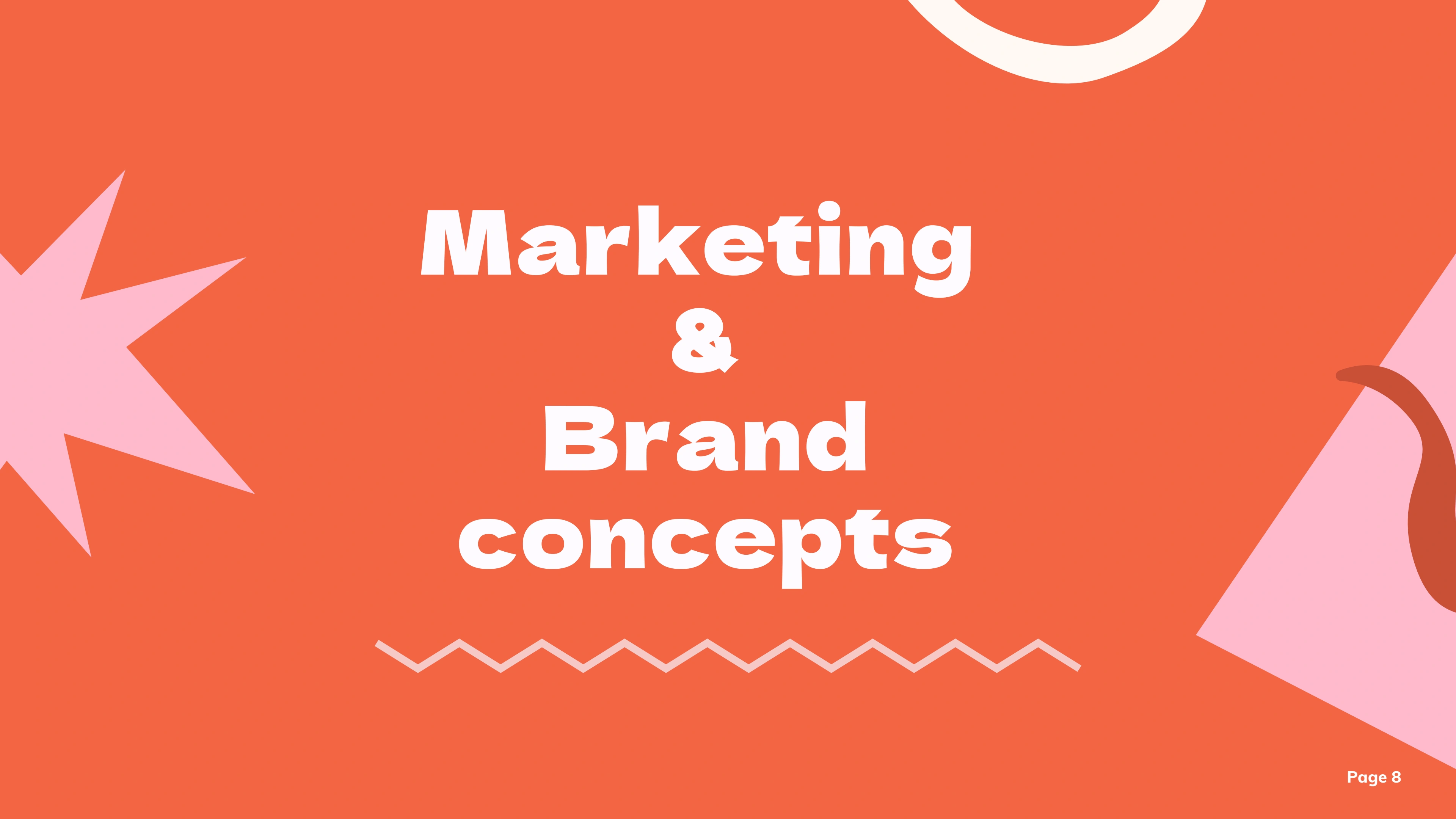 Popular brand presentation page 8
