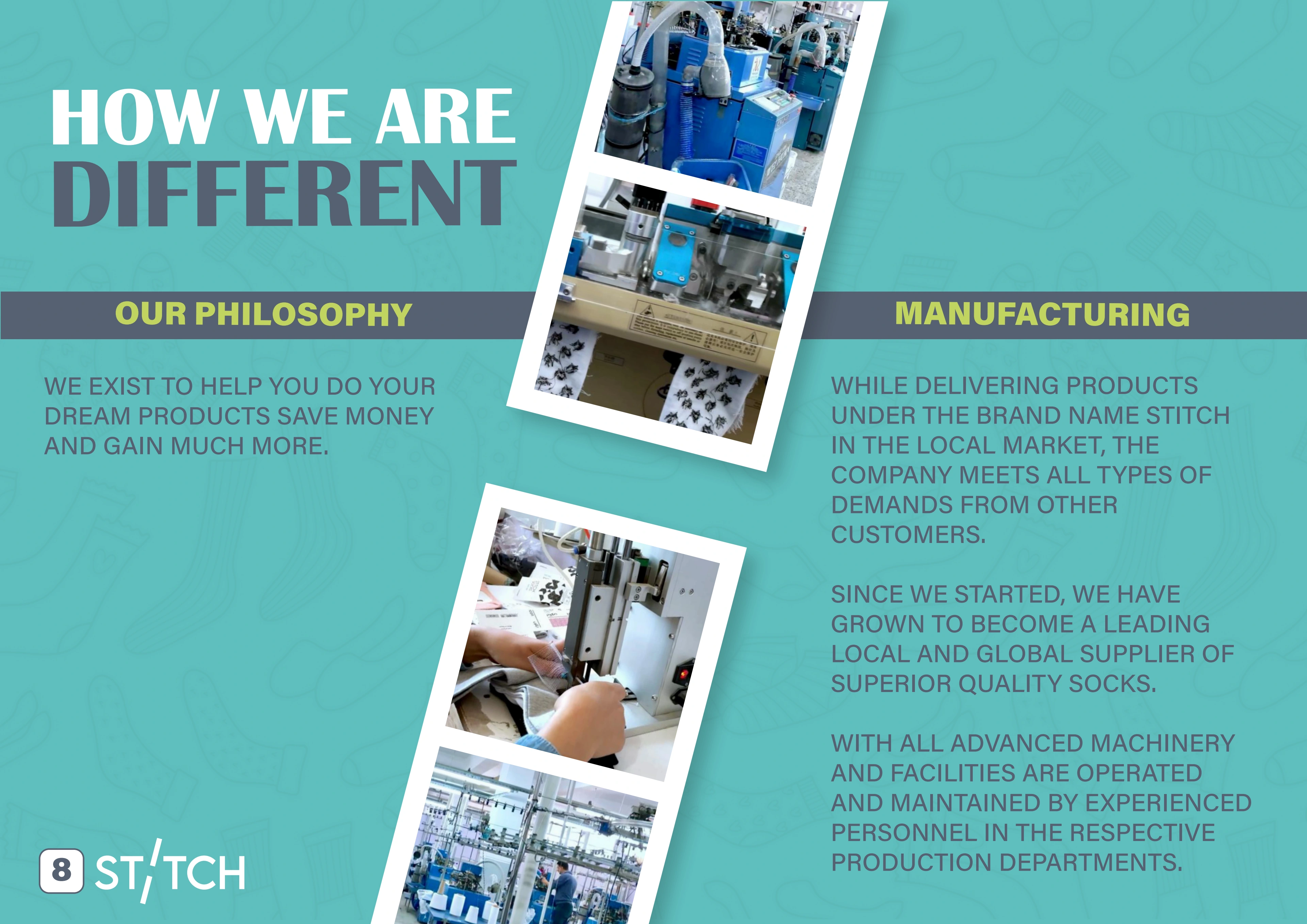 Stitch company profile page 9
